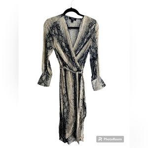 Snakeskin dress